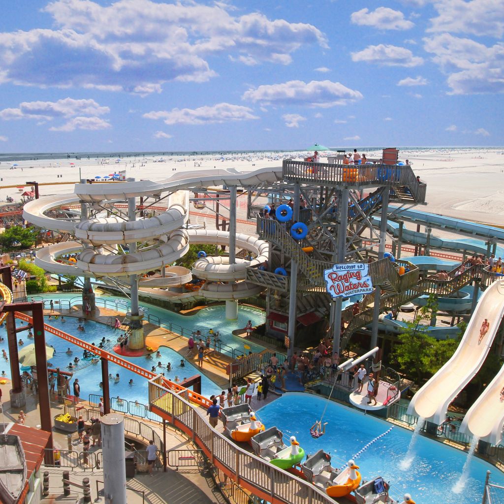 An image of Morey's Piers, courtesy of their website.
