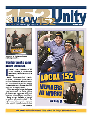 The Unity - Winter 2019 cover