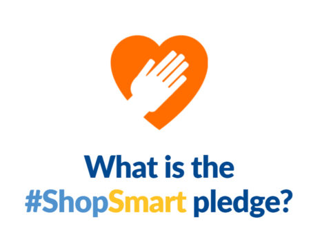 What is the #ShopSmart pledge?