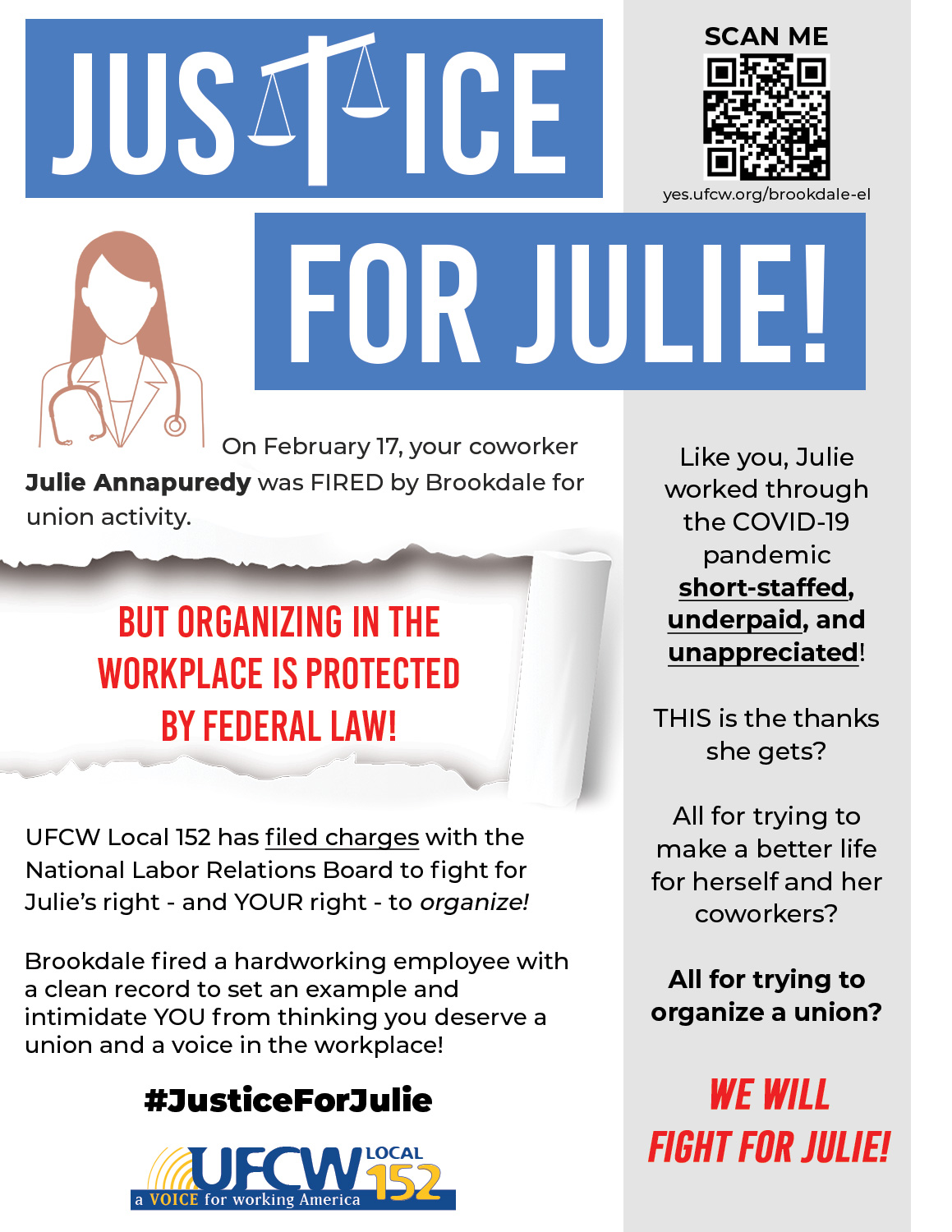 Justice For Julie UFCW Local 152