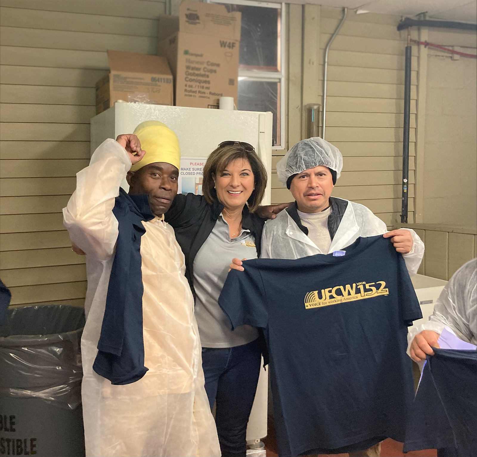 Members at Case's Pork Roll Stand United and Ratify Strong New Union