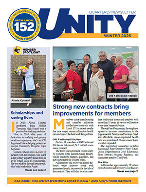 The Unity - Winter 2026 edition